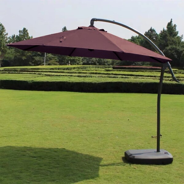 Ombrelone Noronha Concept  Alumínio 3m Diametro C/ Base 60l -