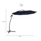 Ombrelone Sabá Azul