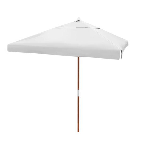 Ombrelone Solasol 160x160 Quadrado Com Abas - Branco