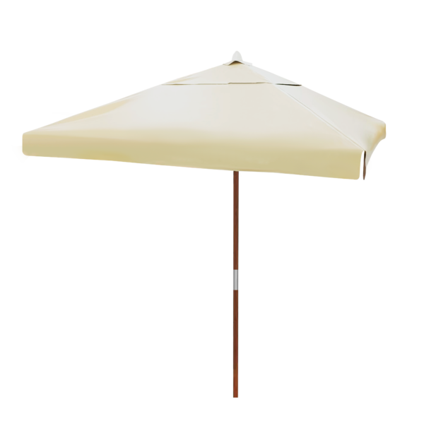 Ombrelone Solasol 160x160 Quadrado Com Abas - Creme