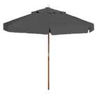 Ombrelone Solasol 200 Com Abas - Cinza Chumbo