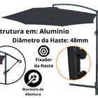 Ombrelone Suspenso 3,00m  Azul