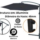 Ombrelone Suspenso 3,00m  Azul