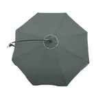 Ombrelone Suspenso Búzios Giratório 3 00 M Cinza Bel Fix