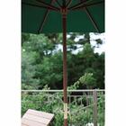 Ombrelone Tramontina Em Madeira E Poliéster Quadrado Verde 2m