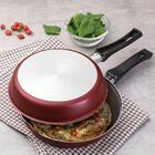 Omeleteira Alumínio Antiaderente Starflon Frigideira Dupla 20