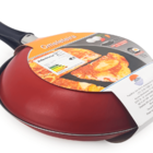 Omeleteira De Alumínio Reforçado Com Revestimento Antiaderent