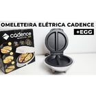 Ometeleira Cadence Gourmet Branca Antiaderente 1000w 220v