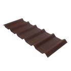 ONDULINE TELHA ONDUVILLA MARROM 1,07 MT X 0,40 CM