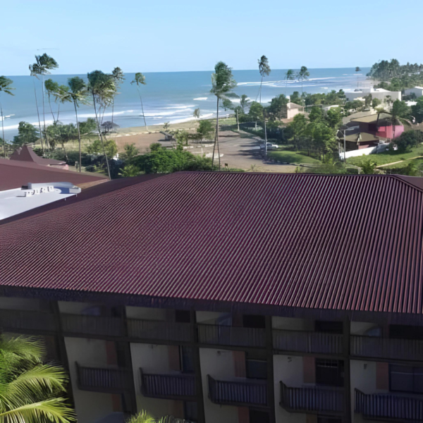 ONDULINE TELHA ONDUVILLA MARROM 1,07 MT X 0,40 CM