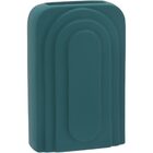 Opala Vaso Decorativo Enfeite 20x13x7cm Cerâmica Verde