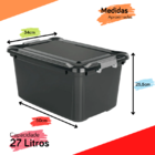 Organizador 27l 1481oc - Plasvale