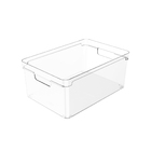 Organizador  de Plástico Clear 30x20x13cm  Translúcido OU