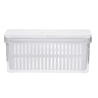 Organizador  de Plástico Clear Fresh com Cesto 5L Translúcido OU