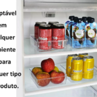 Organizador Acrílico Para Gaveta - Tamanhos 16x16x5,5cm