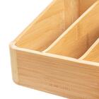 Organizador Alma Bambus 17 Cm X 17 Cm - Home Style
