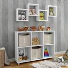 Organizador Aquarela Com 4 Nichos Aquarela Branco - Móveis He