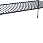 Organizador Aramado Armário Cozinha Prateleira 42cm Preto