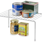 Organizador Aramado De Cozinha Armário Retangular Médio Branco