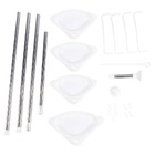 Organizador Banheiro Prateleira Ajustavel Suporte Cantoneira