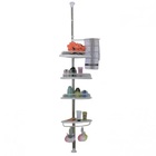 Organizador Banheiro Prateleira Ajustavel Suporte Cantoneira