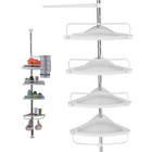 Organizador Banheiro Prateleira Ajustavel Suporte Cantoneira