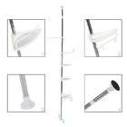 Organizador Banheiro Suporte Prateleira Cantoneira Toalheiro