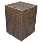 Organizador Baú Argila Brinquedo Cesto Roupa Suja Fibra Sint.