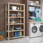 Organizador Big Multiuso Moderna De Roupas Madeira Pinus 1 70