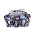 Organizador Bolsa Interno Versátil Preto E Branco Luxo