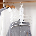 Organizador Cabides Multifuncional 08 Cabides - Verde Limão