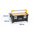 Organizador Caixa Plástico Para Ferramentas Opv 0800 Vonder