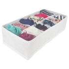 Organizador Calcinhas Cuecas 12 Colméias - Tnt Branco