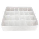 Organizador Calcinhas Cuecas 24 Colméias - Tnt Branco