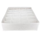 Organizador Calcinhas Cuecas 24 Colméias - Tnt Branco