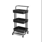 Organizador Carrinho 3 Andares Salao De Beleza Rack Casa Quar