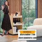 Organizador Carrinho Multiuso 3 Prateleiras Com Rodízios Jade