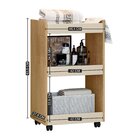 Organizador Carrinho Multiuso 3 Prateleiras Com Rodízios Jade