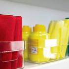 Organizador Clear Com Tampa Natural Oc 250 Ou