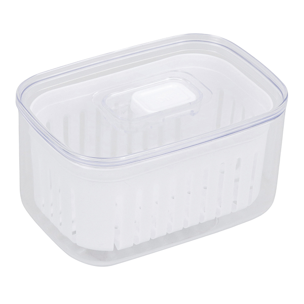 Organizador de Plástico Clear Fresh com Cesto 0,65L Martiplast