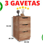 Organizador Com 03 Gaveta Lançamento