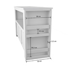 Organizador Com Baús Porta Livros E Porta Carrinhos Argus 100