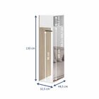 Organizador Com Cabide E Espelho 1005 Flow Be Mobiliário - Be