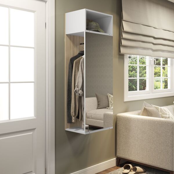 Organizador Com Cabide E Espelho 1005 Flow Be Mobiliário - Be