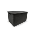 Organizador Container Com Tampa Multiuso 20 Litros Para Brinq