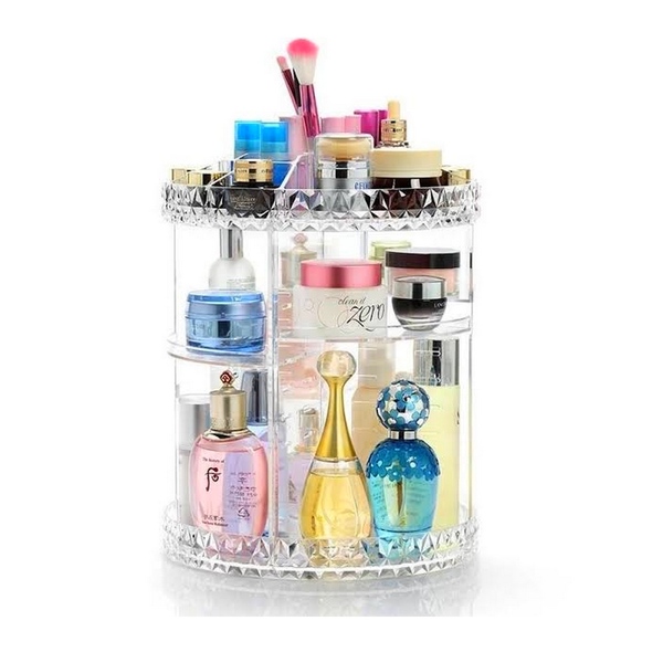 Organizador Cosméticos Maquiagem Giratório Display 360º