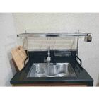 Organizador Cozinha Suspensa Inox Escorredor Louça Cromado