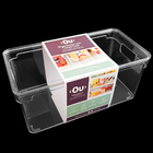 Organizador De Armário 30x15x13cm Caixa Organizadora Transpar