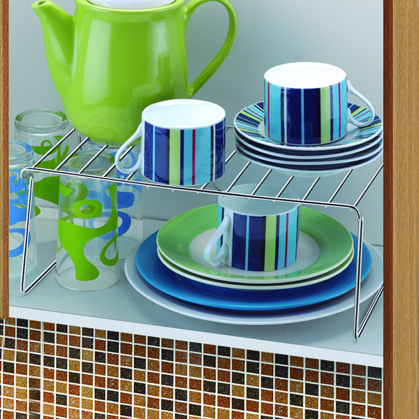 Organizador de Armário 33cm Aço Cromado Delinia