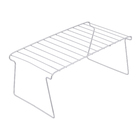 Organizador de Armário 33cm Aço Cromado Delinia